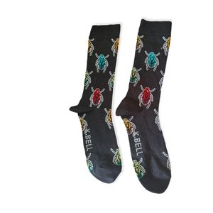 K. BELL MEN'S BEETLES CREW SOCKS